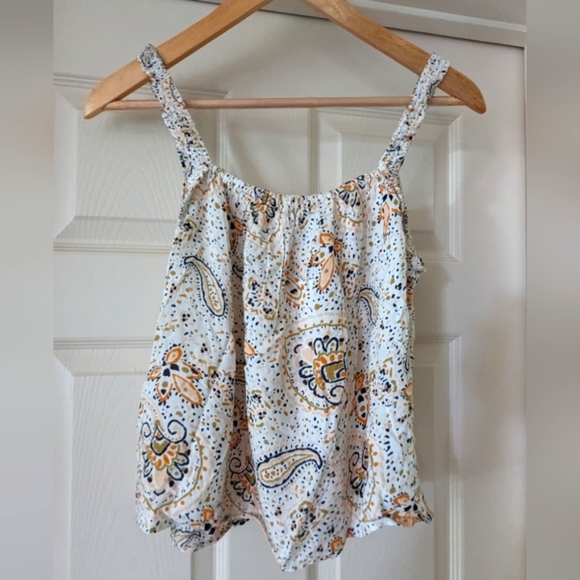 Brand New Patrons Of Peace Cream Quinn Tank Top Size XS - Picture 2 of 7